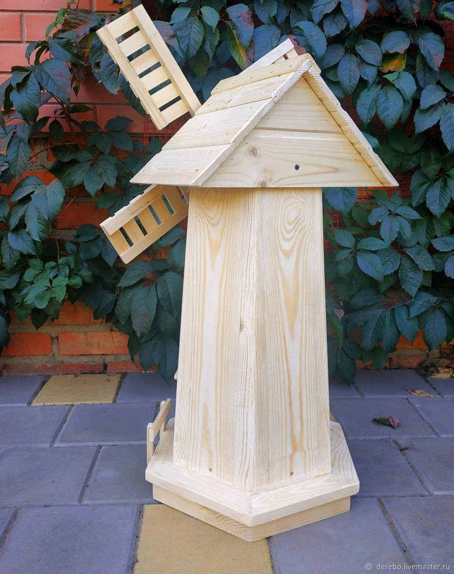 Декоративная мельница для сада