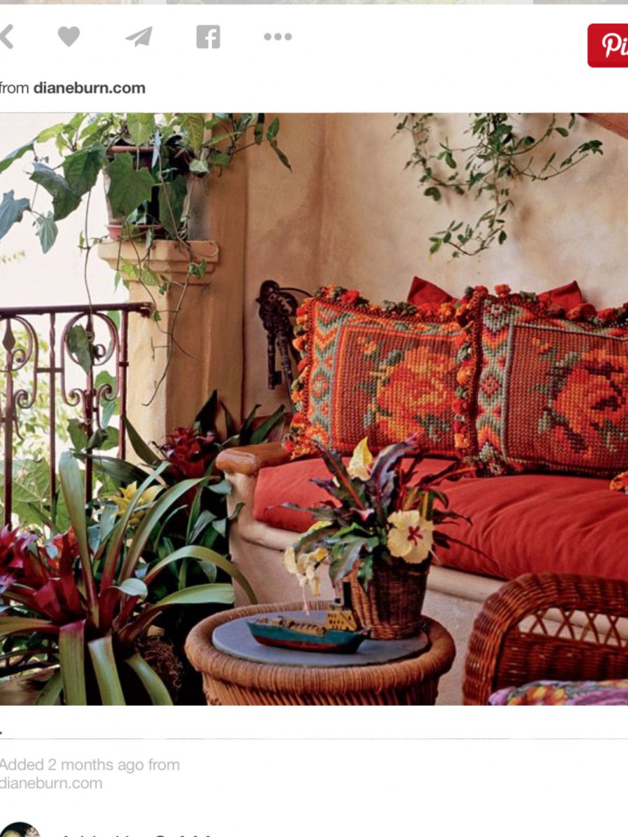 Балкон в Восточном стиле