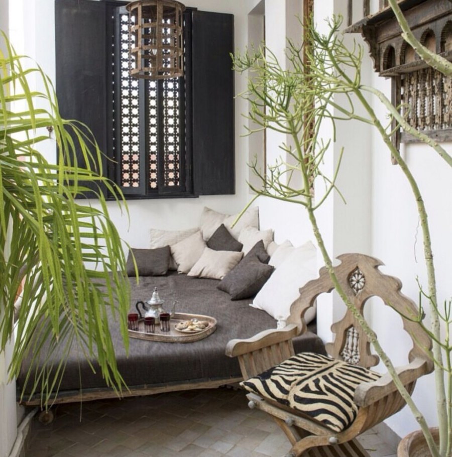 Многослойность ковров в интерьере