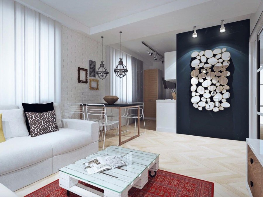 Обеденная зона Минимализм