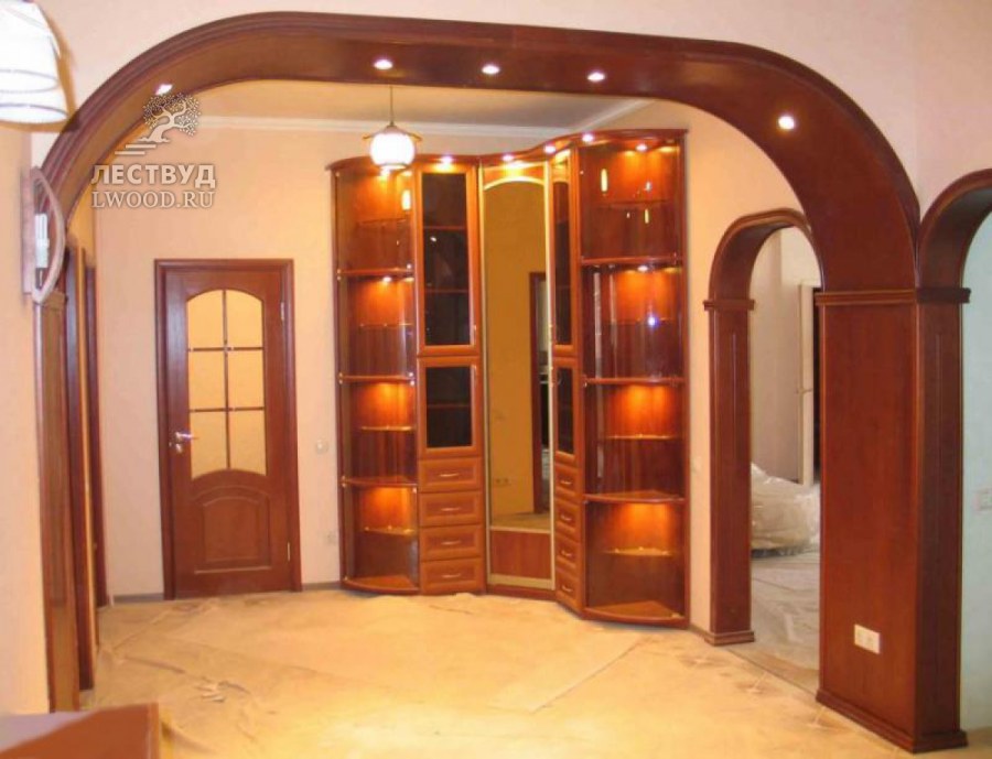 Широкая арка в квартире