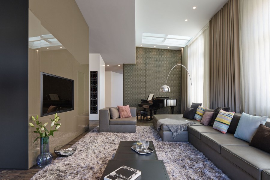 Современный интерьер гостиной