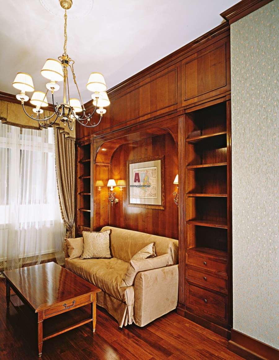 Интерьер в стиле Кантри гостиная