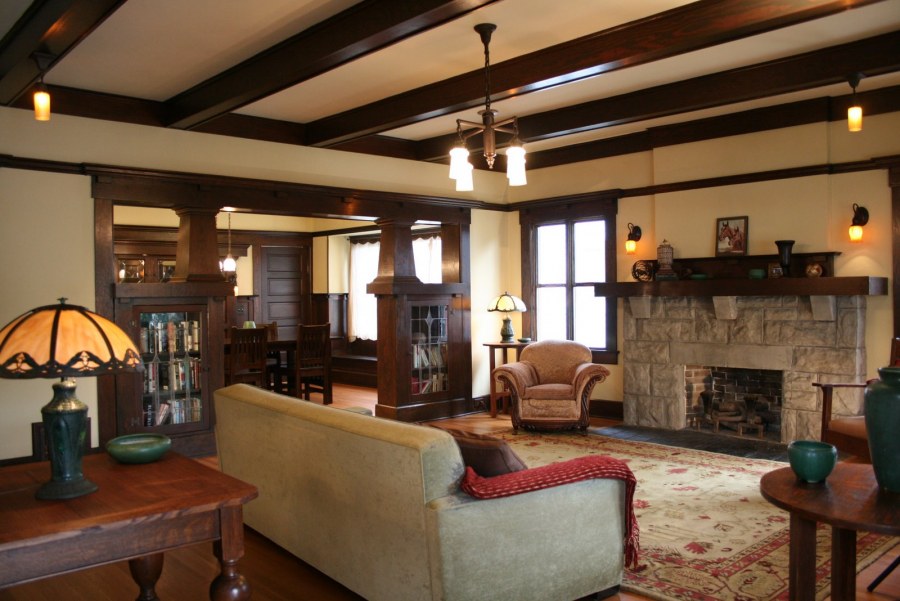 Гостиная столовая Минимализм