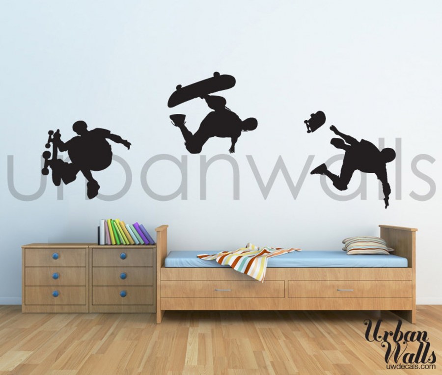 Трафареты в комнату для подростка