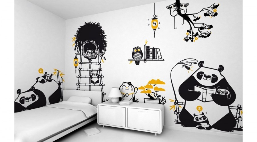 Классные рисунки на стену