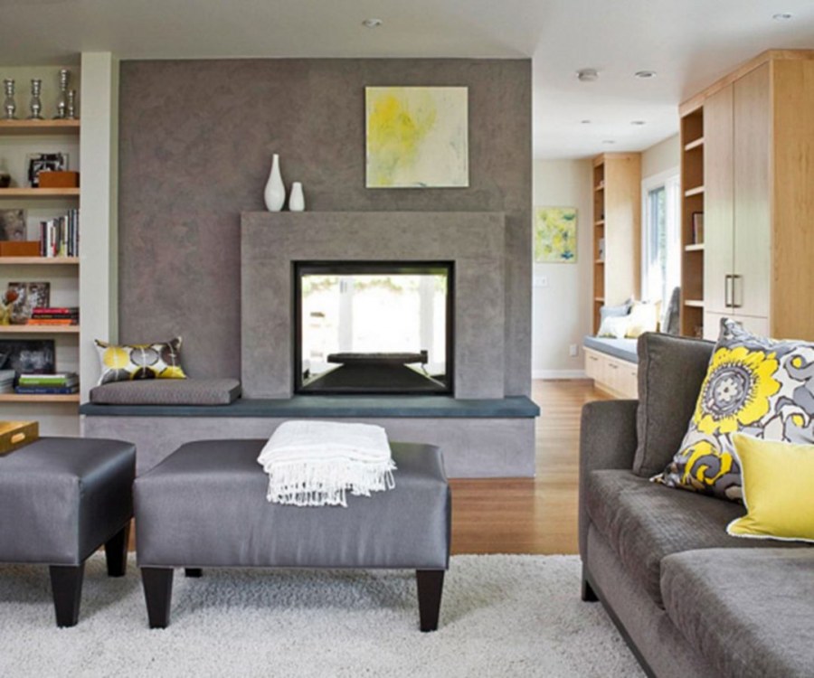 Сочетание серого с другими цветами в интерьере