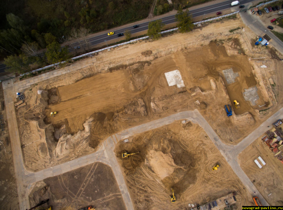 ЖК Павлино свалка