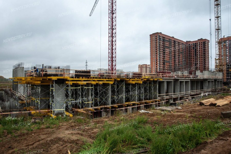 Новоград Павлино ход строительства