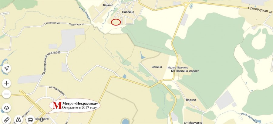 ЖК Павлино план