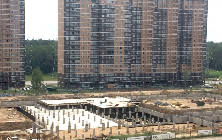 Новоград Павлино ход строительства