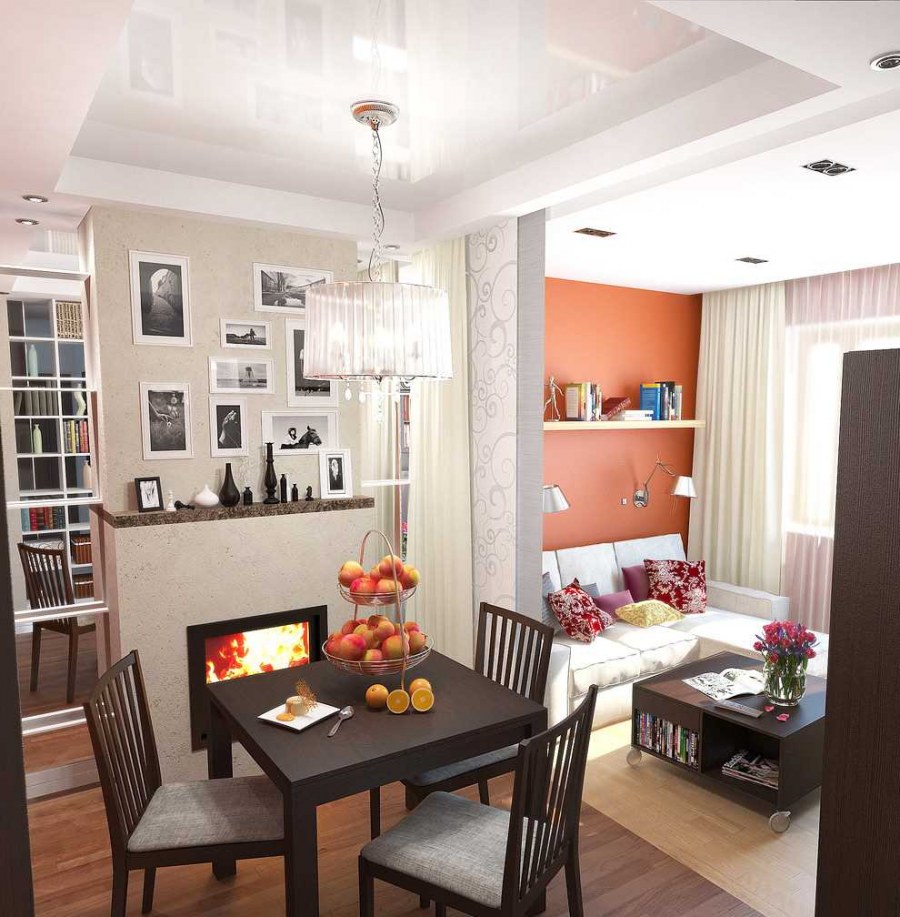 Энтерьермалогобаритной квартиры