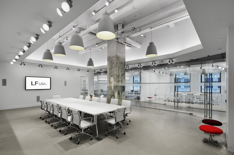 Потолок лофт в офисе