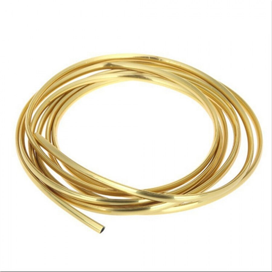 Молдинг мебельный самоклеющийся золото