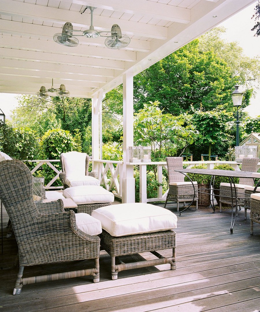 Веранда в английском стиле