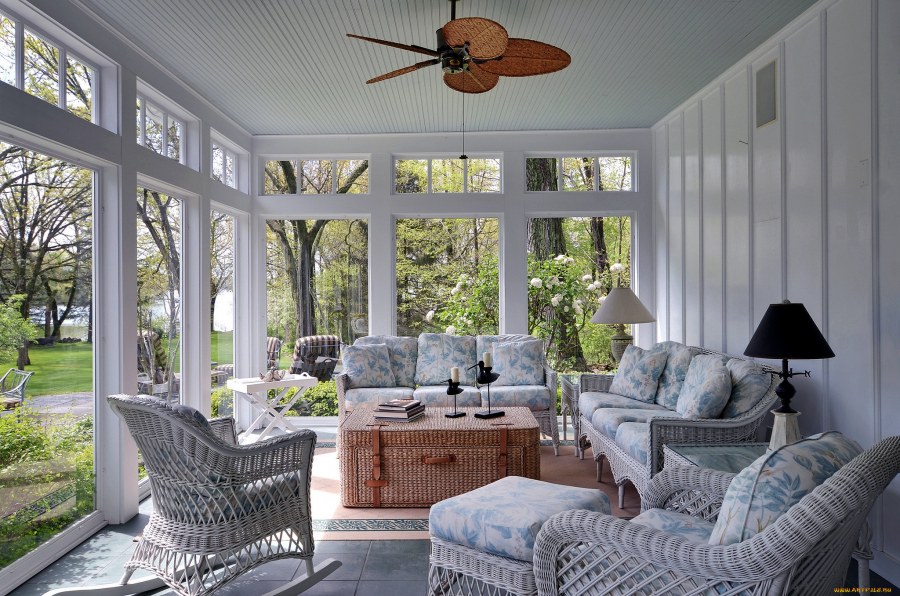 Веранды и террасы в стиле Прованс