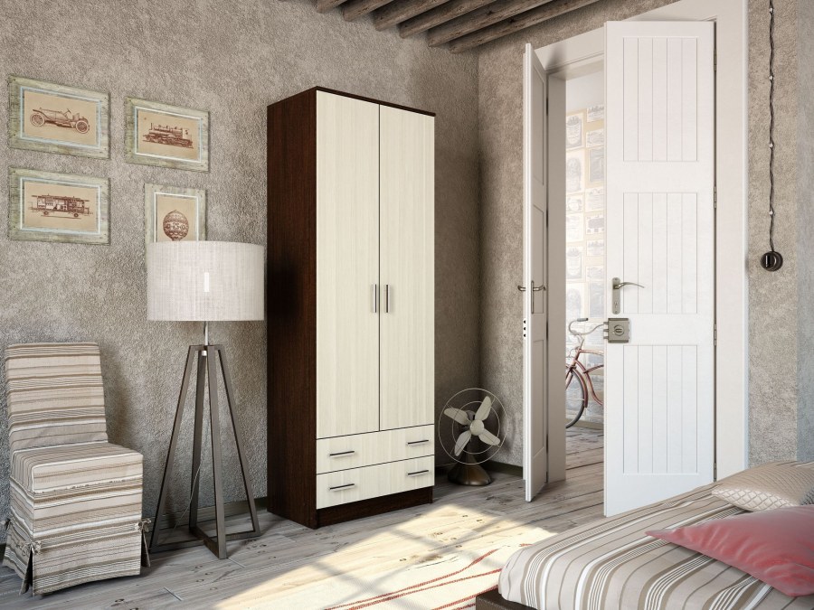 Шкаф дуэт платяной Эра