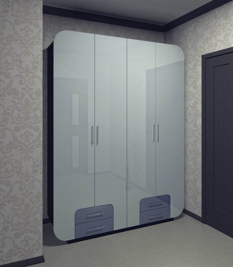 Шкаф распашной 4 х створчатый Модерн