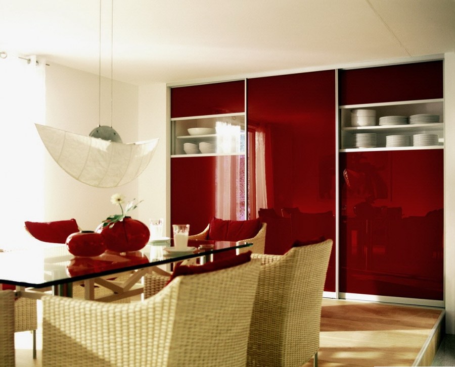 Шкаф купе на кухне