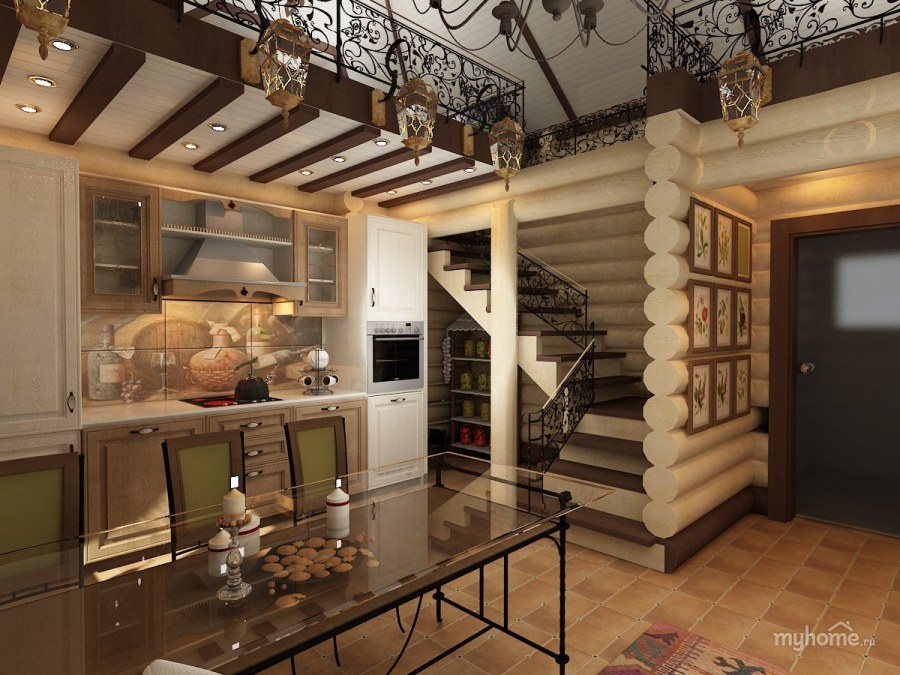 Дом-баня интерьер