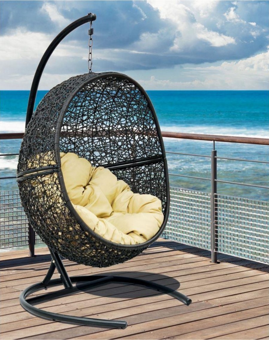 Подвесное кресло Лунар Блэк