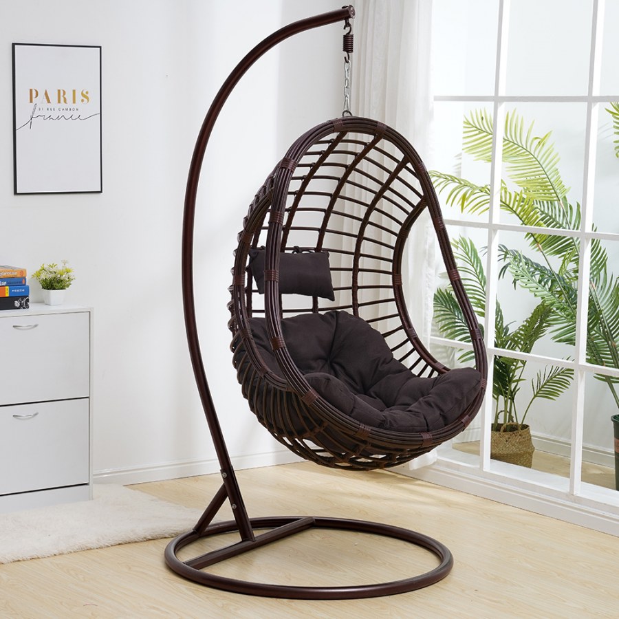 Подвесное кресло качели плетёное Фреско 95 х 110