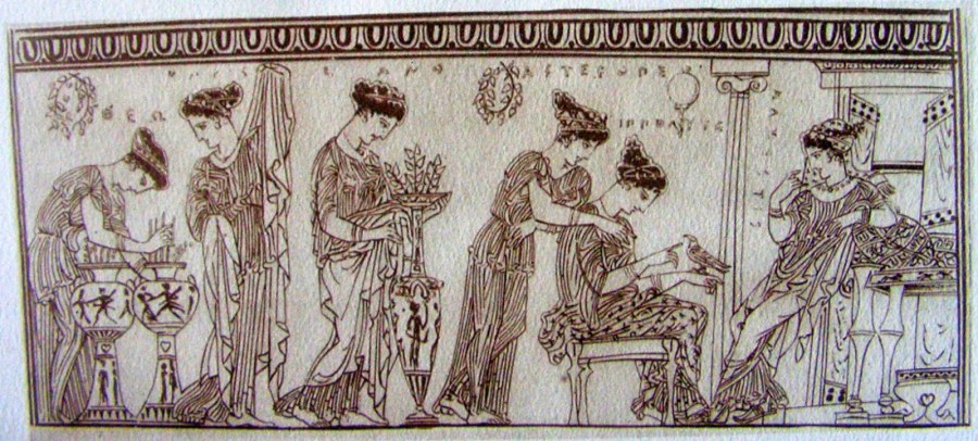 Мебель Грека в древности