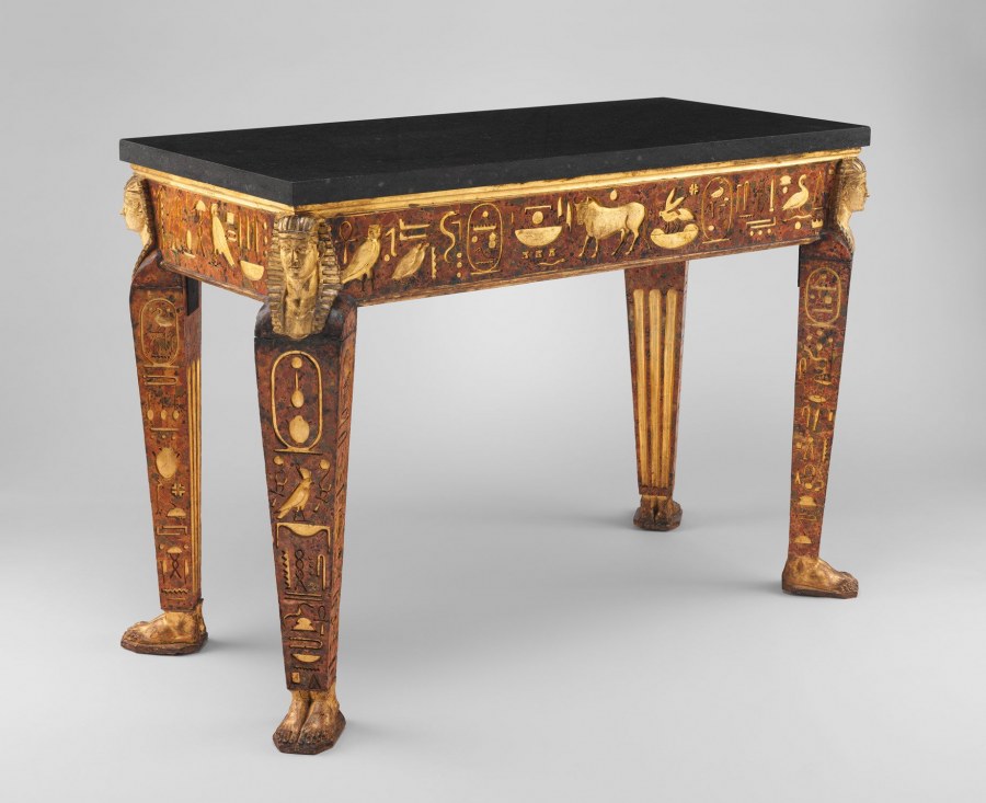 Мебель Ампир 19 век в египетском стиле