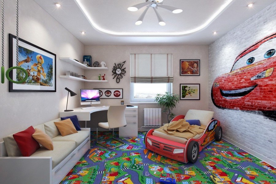 Детские комнаты для мальчиков