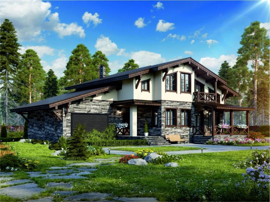 Дом Шале 400 м2