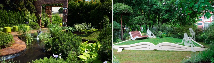 Сады и парки в театральной тематики