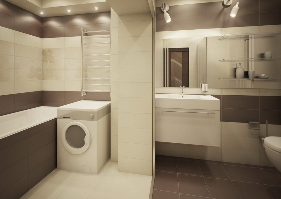 Ванная комната в квартире 2 комнатной