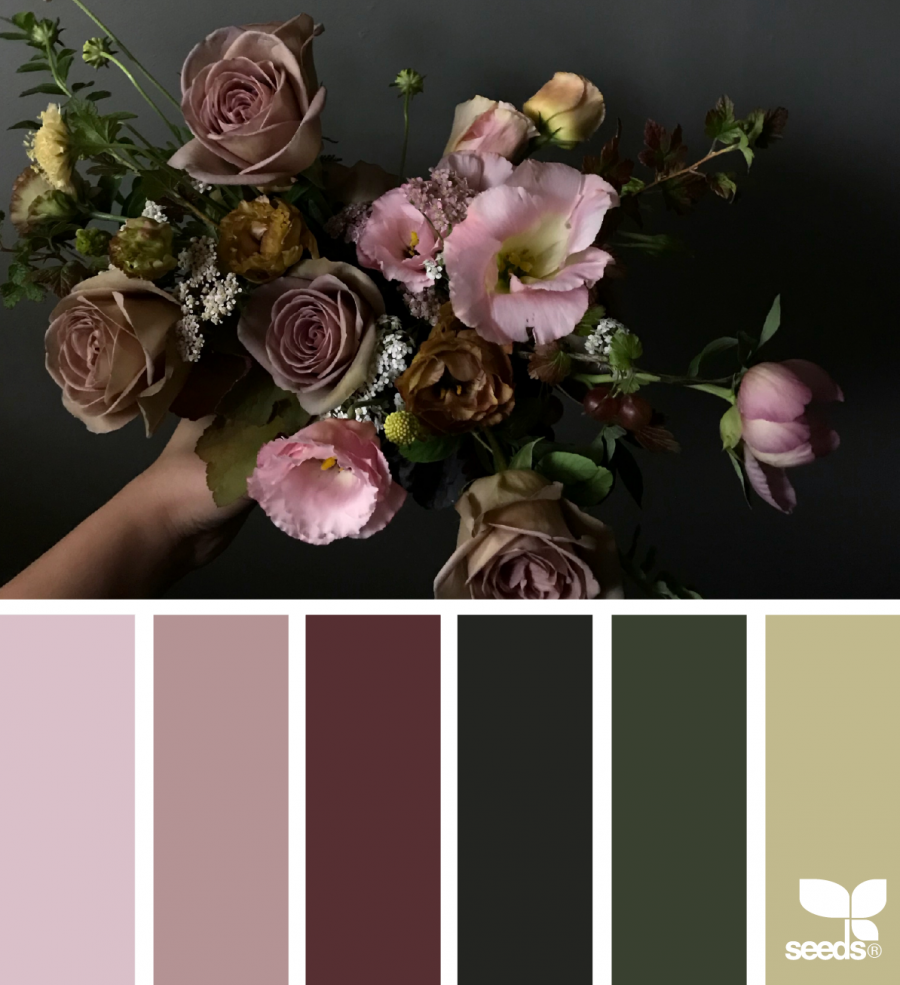 Цвета палитра винтажного стиля