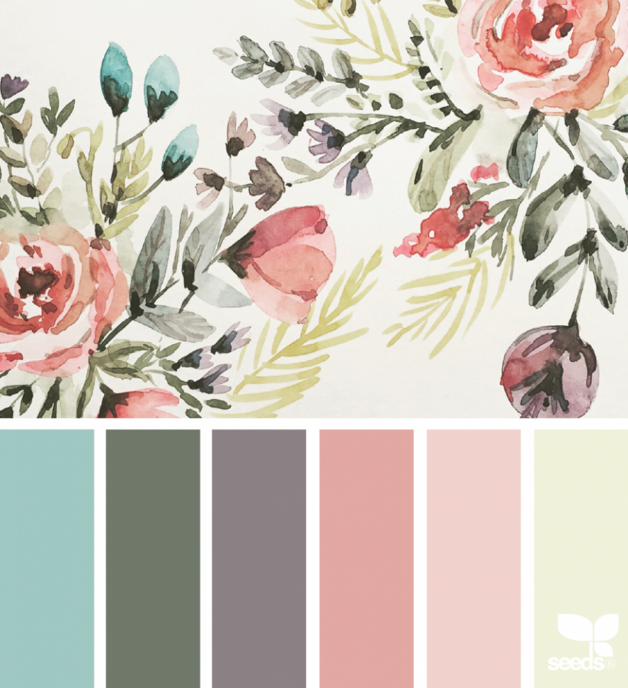 Палитра пастель 7цветов