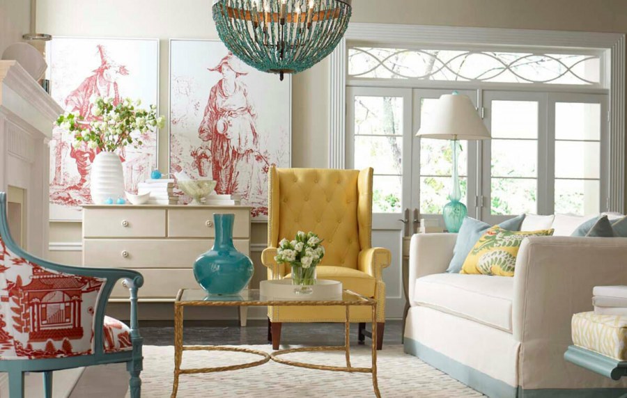 Дизайнерская палитра цветов для интерьера