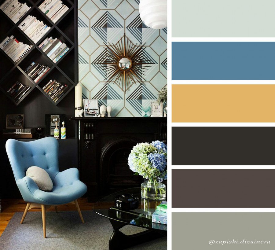 Арт деко цветовая гамма