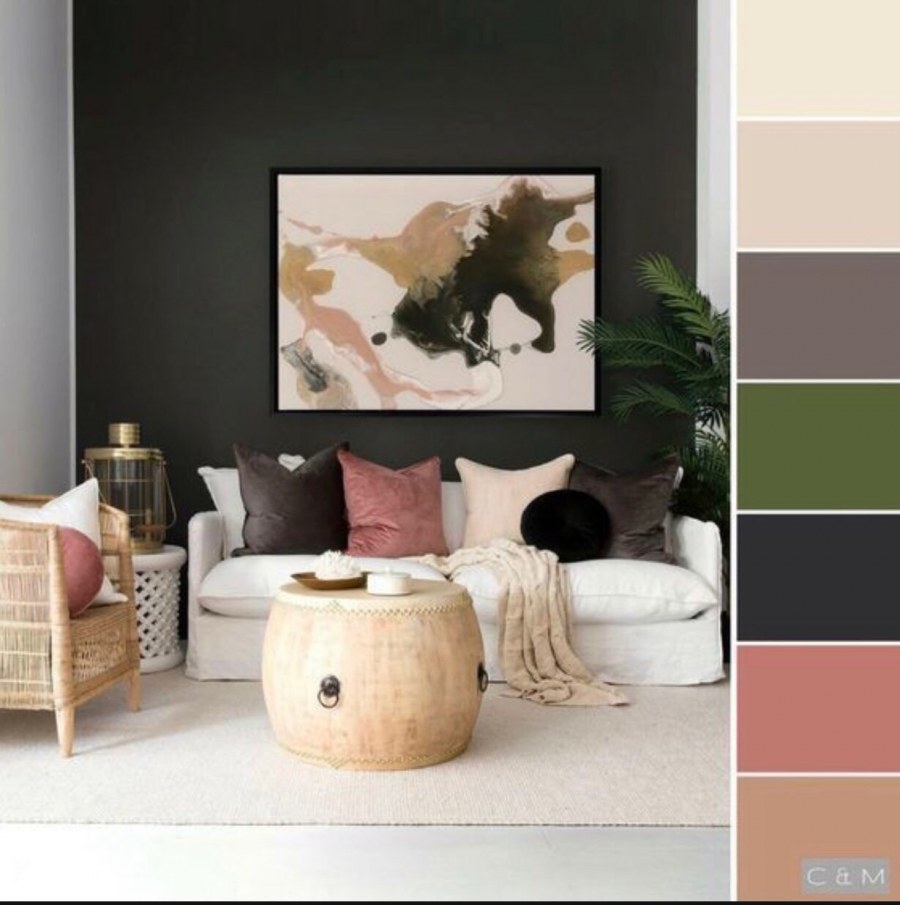 Гостиная в романтическом стиле