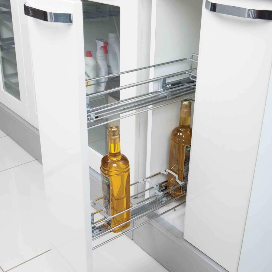 Кухня Алвик с интегрированными ручками