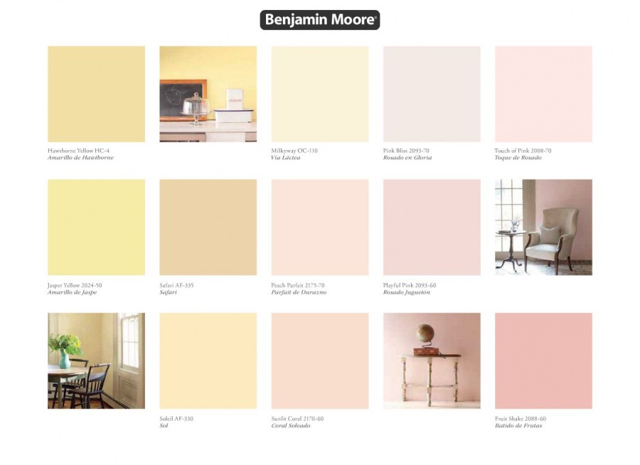 Бенджамин Мур цветовые коллекции