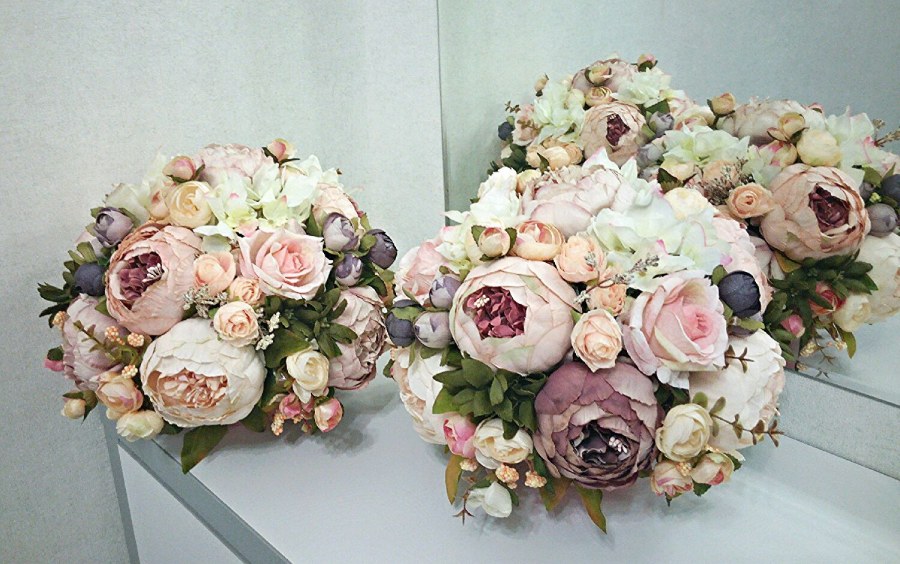 Декор в розовых тонах