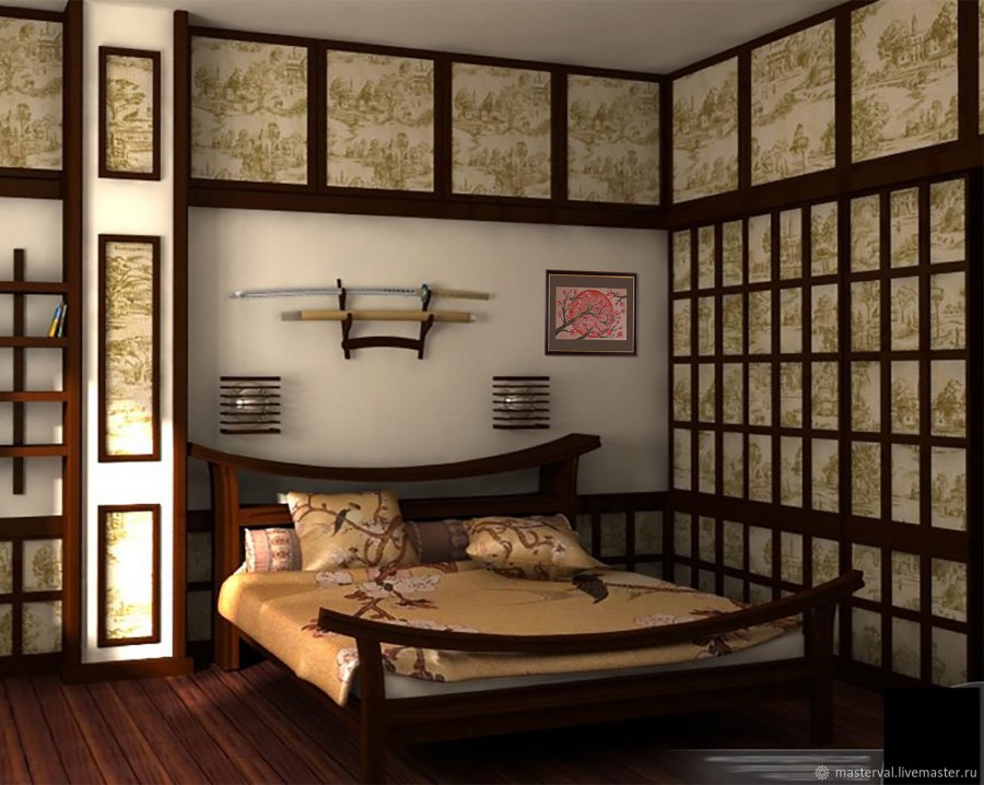 Спальня самурая