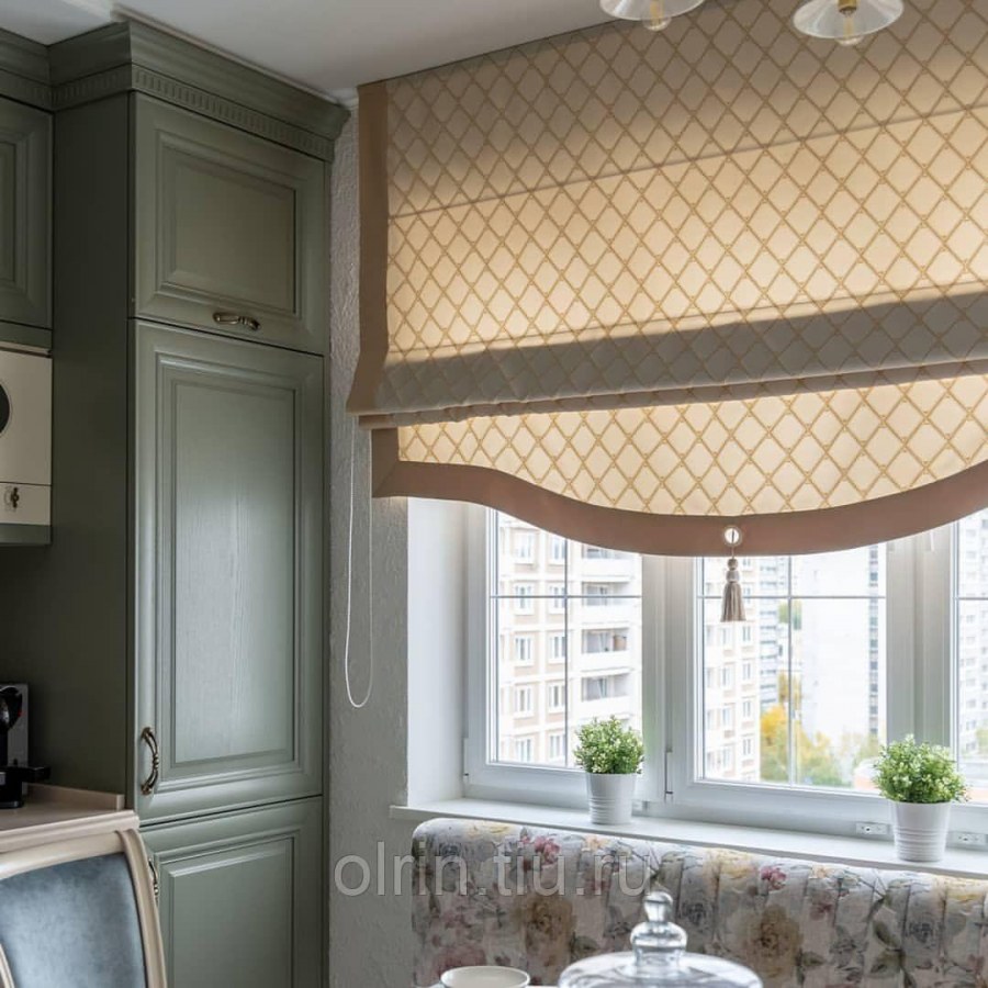 Шторы в столовую в современном стиле