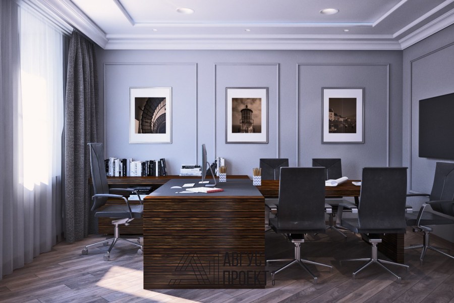 Цвет стен в кабинете руководителя