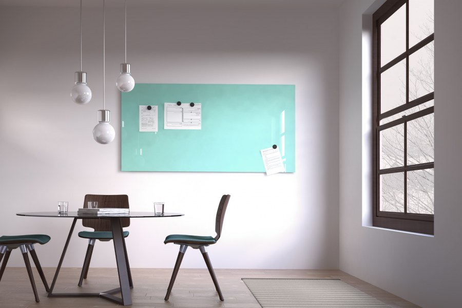 Стеклянная магнитно-маркерная доска