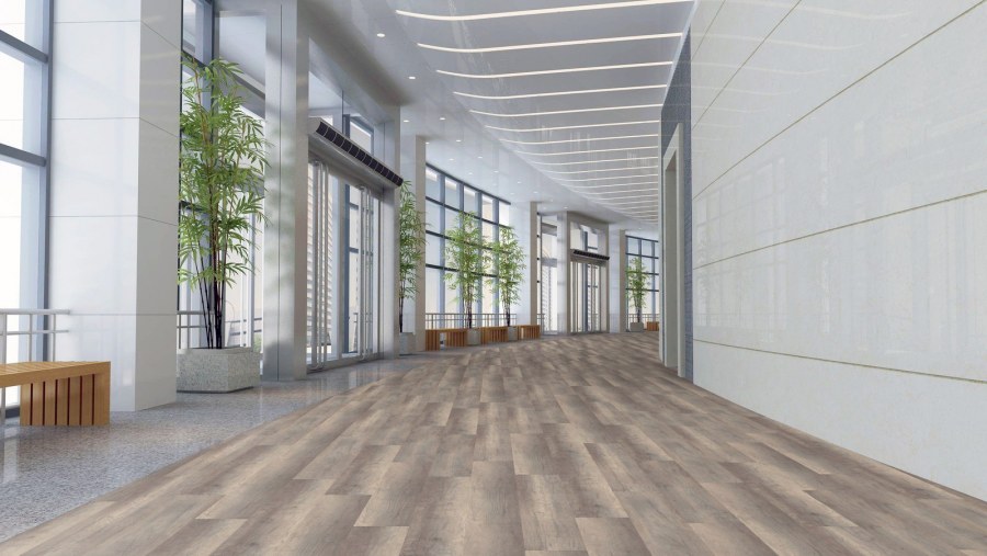 Ламинат Wineo 550 Color белый матовый la068cm