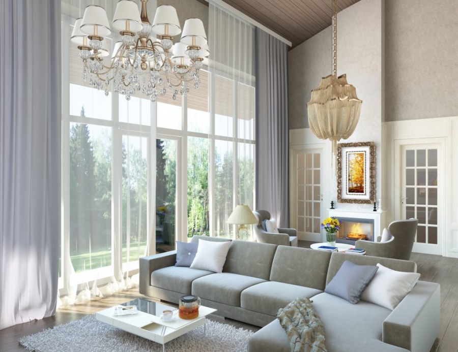 Загородный дом в стиле Неоклассика