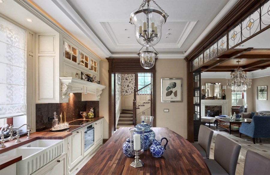 Загородный дом в стиле Неоклассика