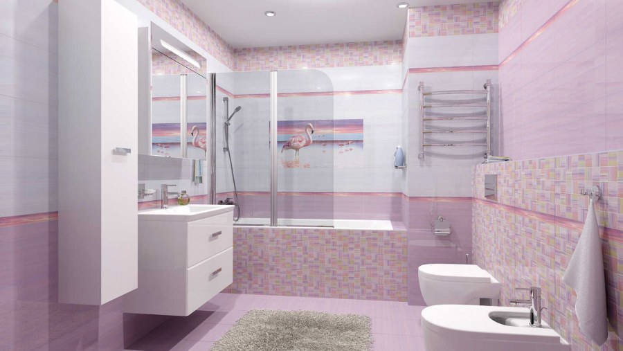 Flamingo лиловый Ceramica Classic