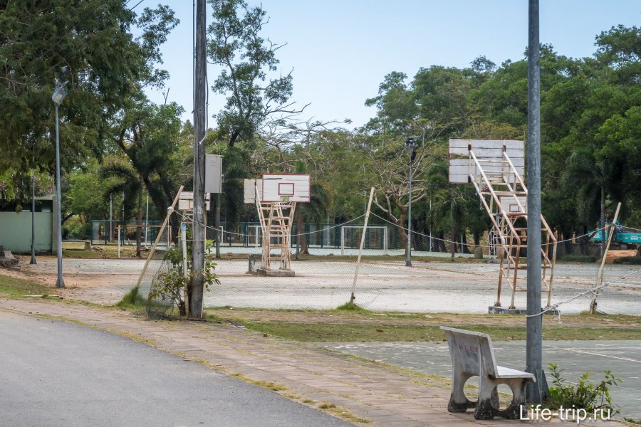 Парк в стиле ночного пейзажа