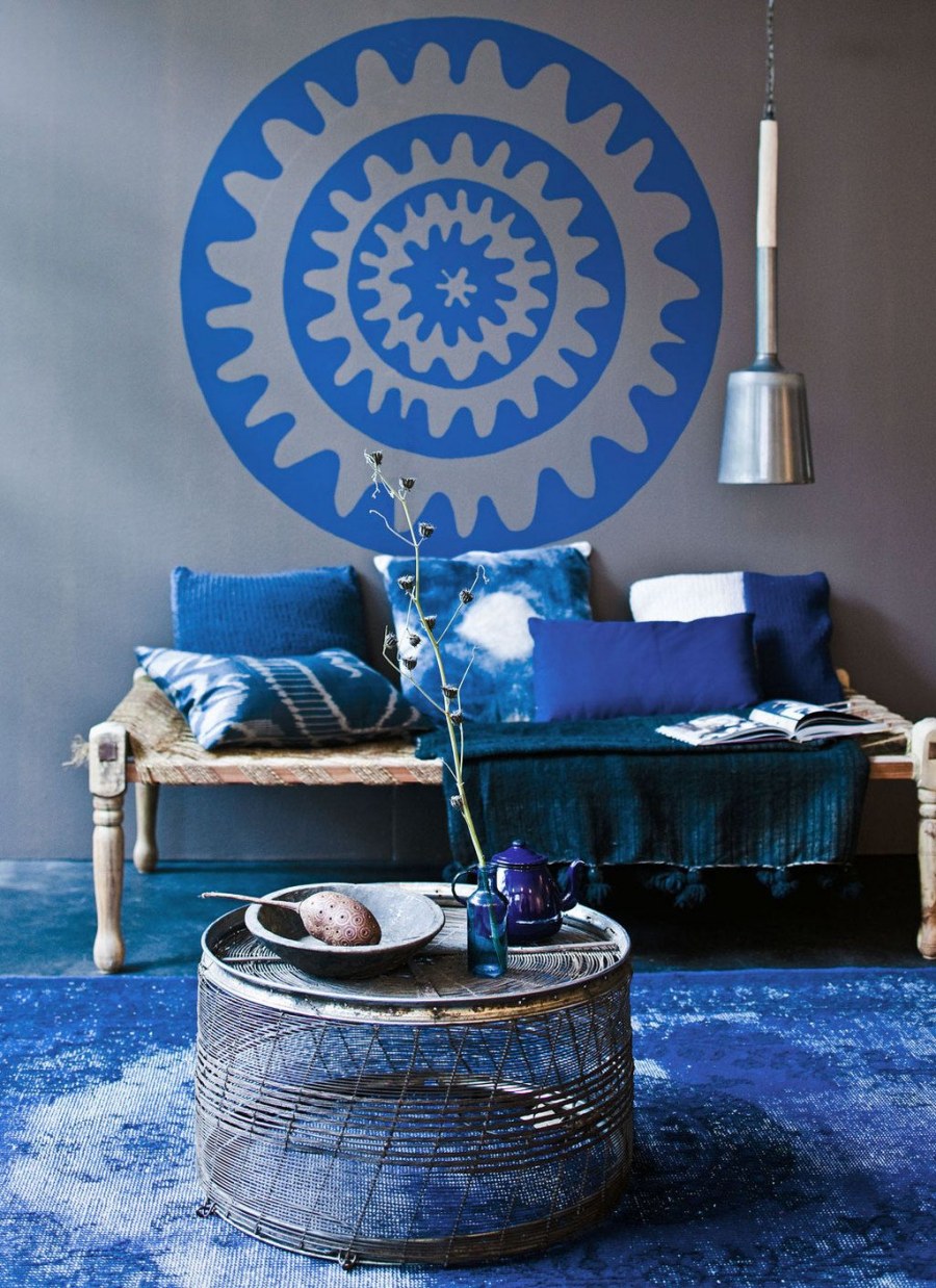 Сочетание сиреневого цвета в интерьере